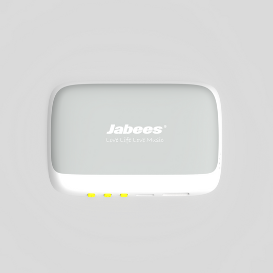 Jabees PEACE Pillow Speaker - Ultra-Thin Bone Conduction Sleep Speaker for Comfortable and Healthy Bedtime Audio