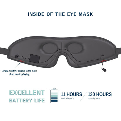 SERENITY Wireless Sleep Mask Headphones Bluetooth 5.0