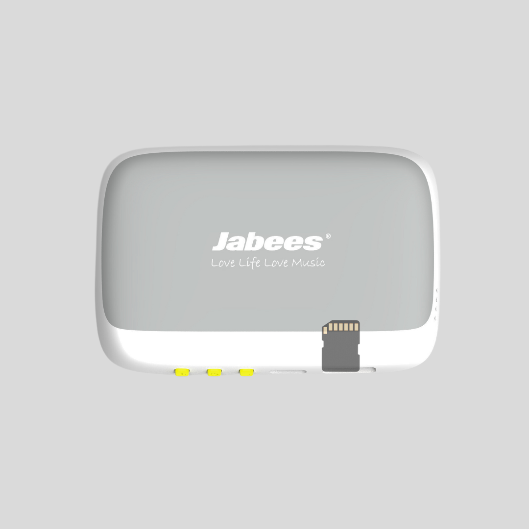 Jabees PEACE Pillow Speaker - Ultra-Thin Bone Conduction Sleep Speaker for Comfortable and Healthy Bedtime Audio