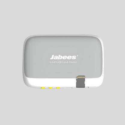 Jabees PEACE Pillow Speaker - Ultra-Thin Bone Conduction Sleep Speaker for Comfortable and Healthy Bedtime Audio