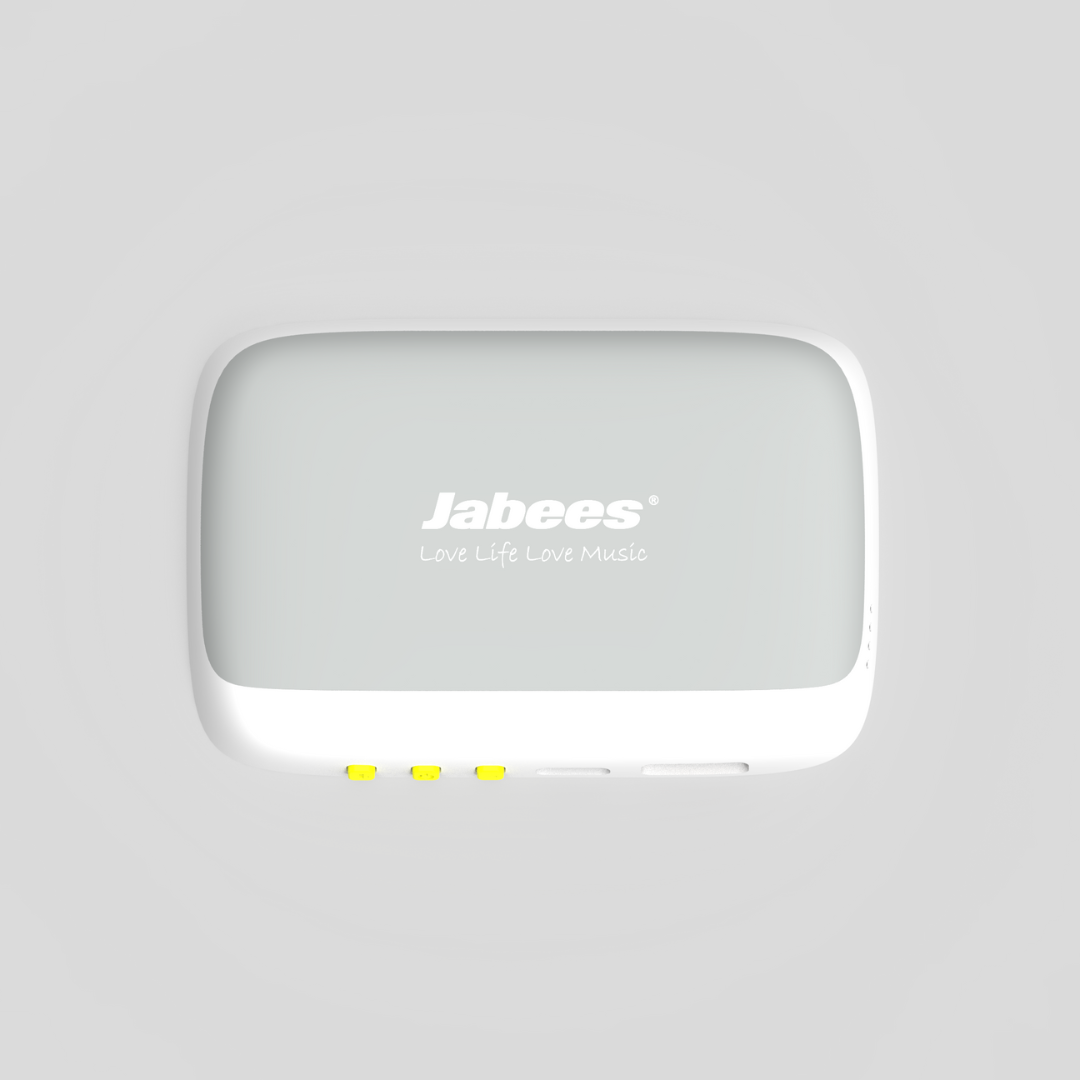 Jabees PEACE Pillow Speaker - Ultra-Thin Bone Conduction Sleep Speaker for Comfortable and Healthy Bedtime Audio