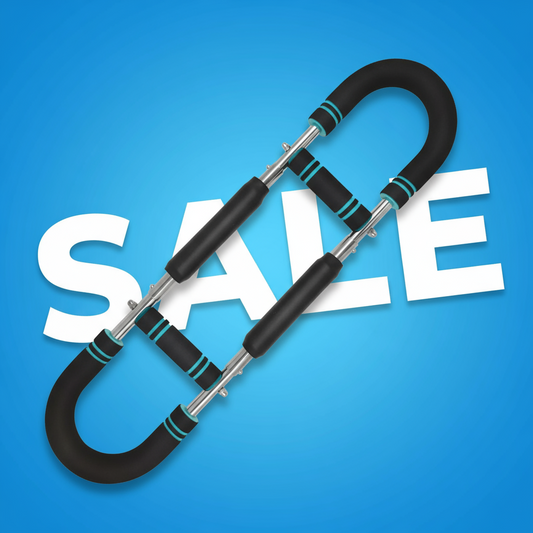 Adjustable U-Shaped Arm Exerciser Blue